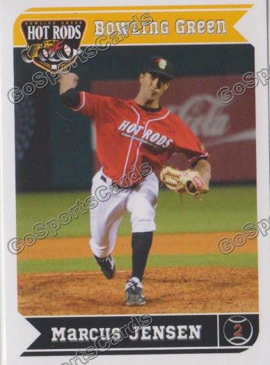 2013 Bowling Green Hot Rods Marcus Jensen