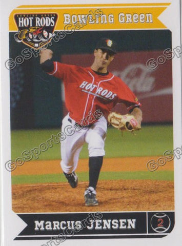 2013 Bowling Green Hot Rods Marcus Jensen