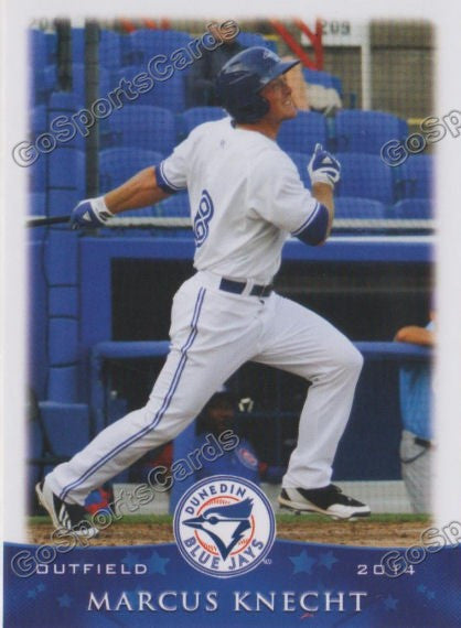 2014 Dunedin Blue Jays Marcus Knecht