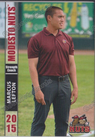 2015 Modesto Nuts Marcus Lefton