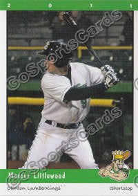 2011 Clinton LumberKings Marcus Littlewood