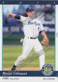 2011 Everett AquaSox Marcus Littlewood