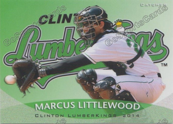 2014 Clinton LumberKings Marcus Littlewood