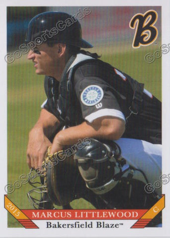 2015 Bakersfield Blaze Marcus Littlewood