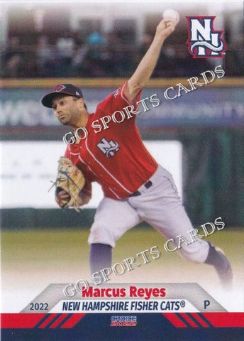 2022 New Hampshire Fisher Cats Marcus Reyes