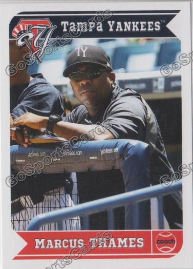 2013 Tampa Yankees Marcus Thames