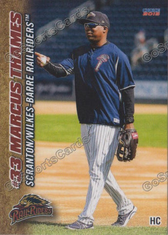 2015 Scranton Wilkes Barre RailRiders Marcus Thames