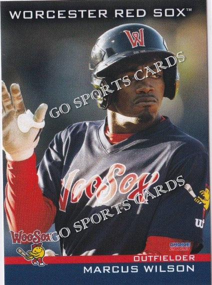 2023 Worcester Red Sox Marcus Wilson #32