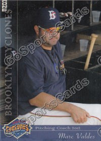 2012 Brooklyn Cyclones Marc Valdes