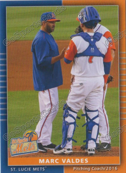 2016 St Lucie Mets Marc Valdes