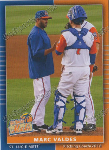 2016 St Lucie Mets Marc Valdes
