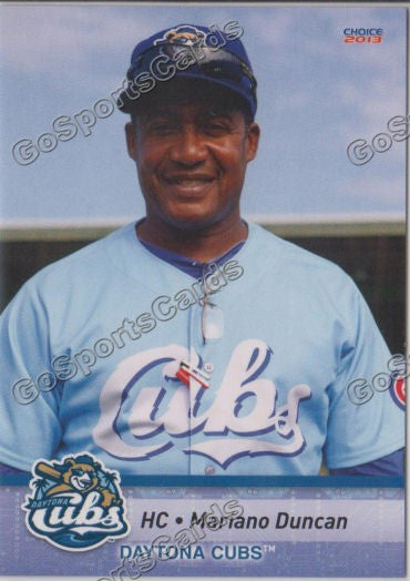 2013 Daytona Cubs Mariano Duncan
