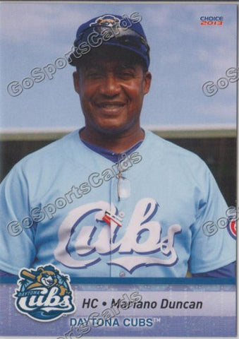 2013 Daytona Cubs Mariano Duncan