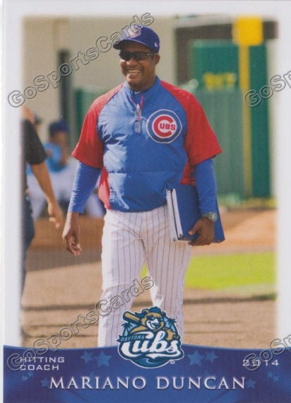 2014 Daytona Cubs Mariano Duncan