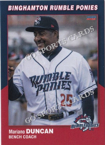 2023 Binghamton Rumble Ponies Mariano Duncan