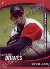 2009 Gwinnett Braves Mariano Gomez