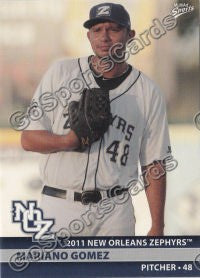 2011 New Orleans Zephyrs Mariano Gomez