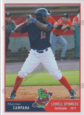 2017 Lowell Spinners Marino Campana