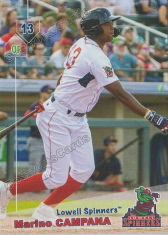 2019 Lowell Spinners Marino Campana