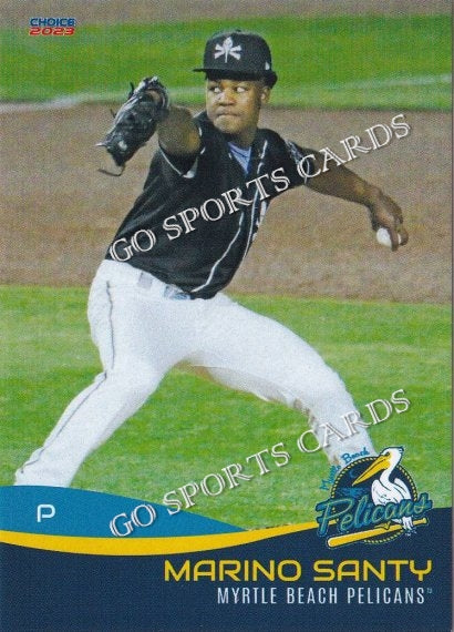 2023 Myrtle Beach Pelicans Marino Santy