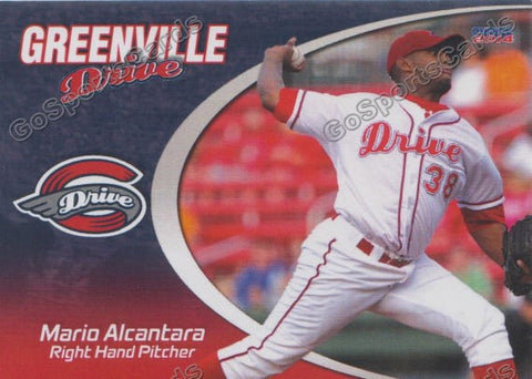 2014 Greenville Drive Mario Alcantara