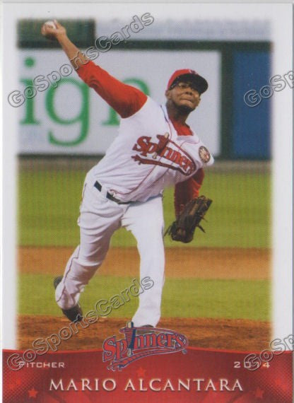2014 Lowell Spinners Mario Alcantara