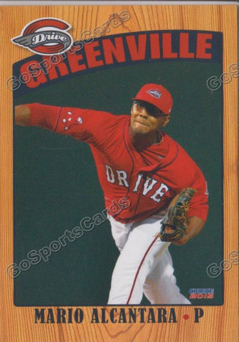 2015 Greenville Drive Mario Alcantara