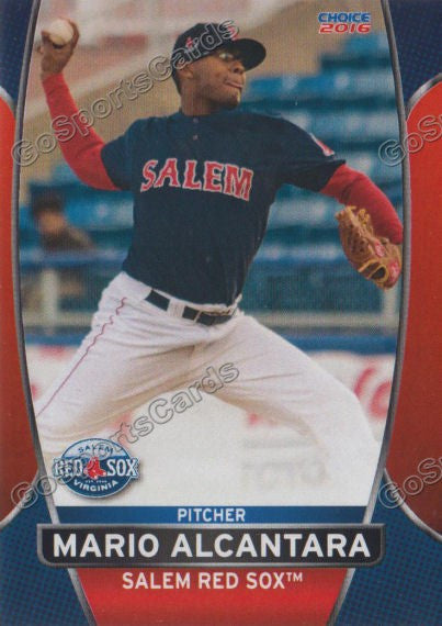 2016 Salem Red Sox Mario Alcantara