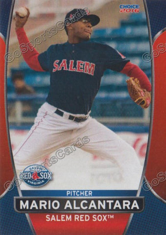 2016 Salem Red Sox Mario Alcantara
