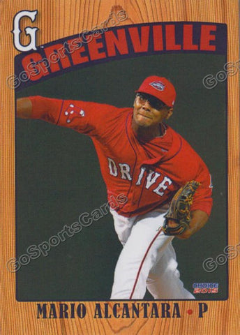 2017 Greenville Drive 2015 ReIssue Mario Alcantara