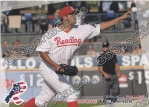 2012 Reading Phillies 2nd Mario Hollands