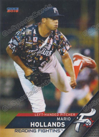 2016 Reading Fightin Phils Playoffs Mario Hollands