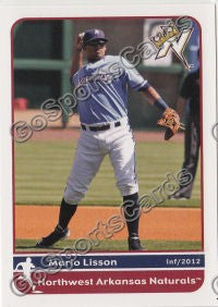 2012 Northwest Arkansas Naturals Mario Lisson