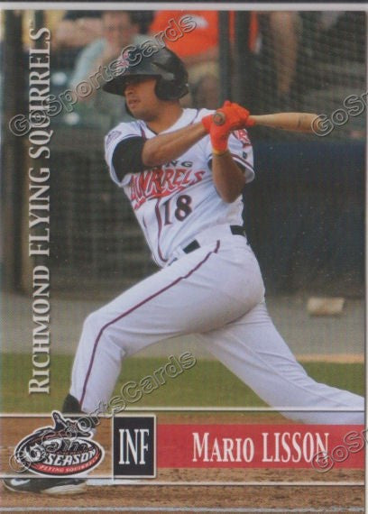 2014 Richmond Flying Squirrels Mario Lisson