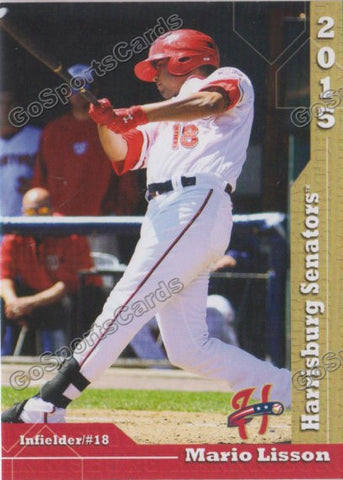 2015 Harrisburg Senators Mario Lisson
