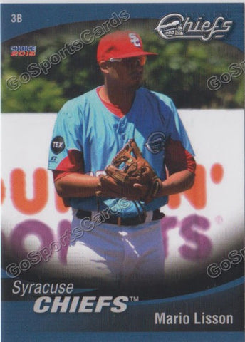 2015 Syracuse Chiefs Mario Lisson