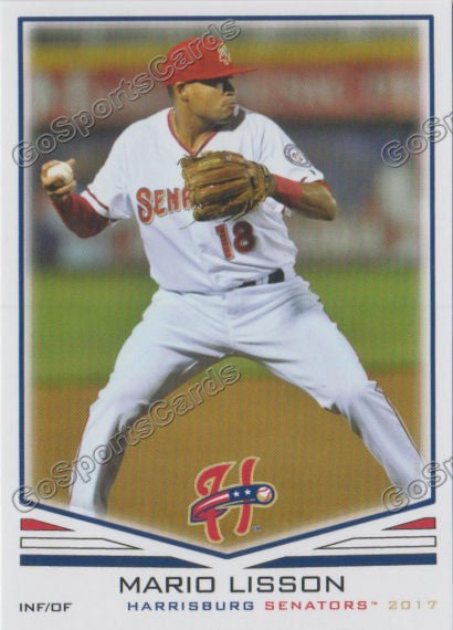 2017 Harrisburg Senators Mario Lisson