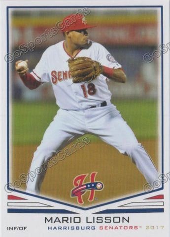 2017 Harrisburg Senators Mario Lisson