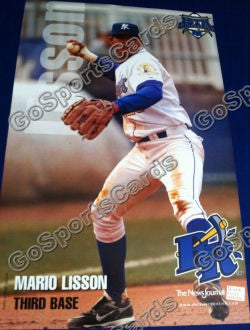 2007 Wilmington Blue Rocks Mario Lisson Poster SGA