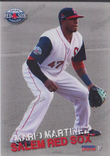 2014 Salem Red Sox Mario Martinez