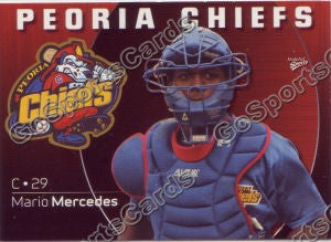 2009 Peoria Chiefs Mario Mercedes