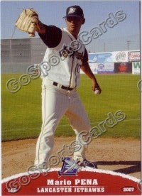 2007 Lancaster JetHawks Mario Pena