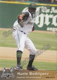 2011 Augusta GreenJackets Mario Rodriguez