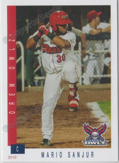 2019 Orem Owlz Mario Sanjur