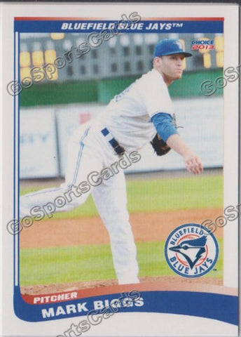 2013 Bluefield Blue Jays Mark Biggs