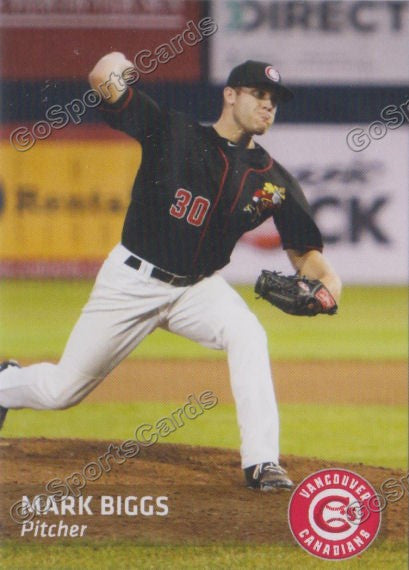 2014 Vancouver Canadians Mark Biggs