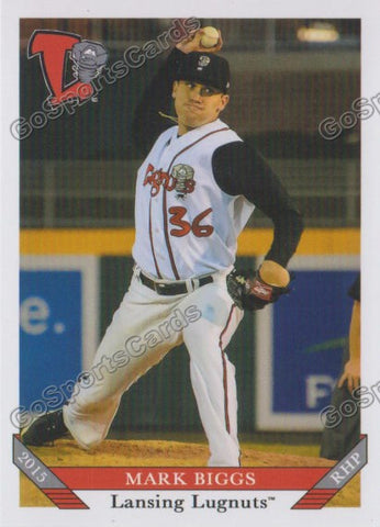 2015 Lansing Lugnuts Mark Biggs