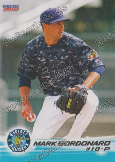 2012 Everett AquaSox Mark Bordonaro