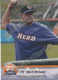 2012 Buffalo Bisons Mark Brewer