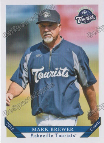 2015 Asheville Tourists Mark Brewer